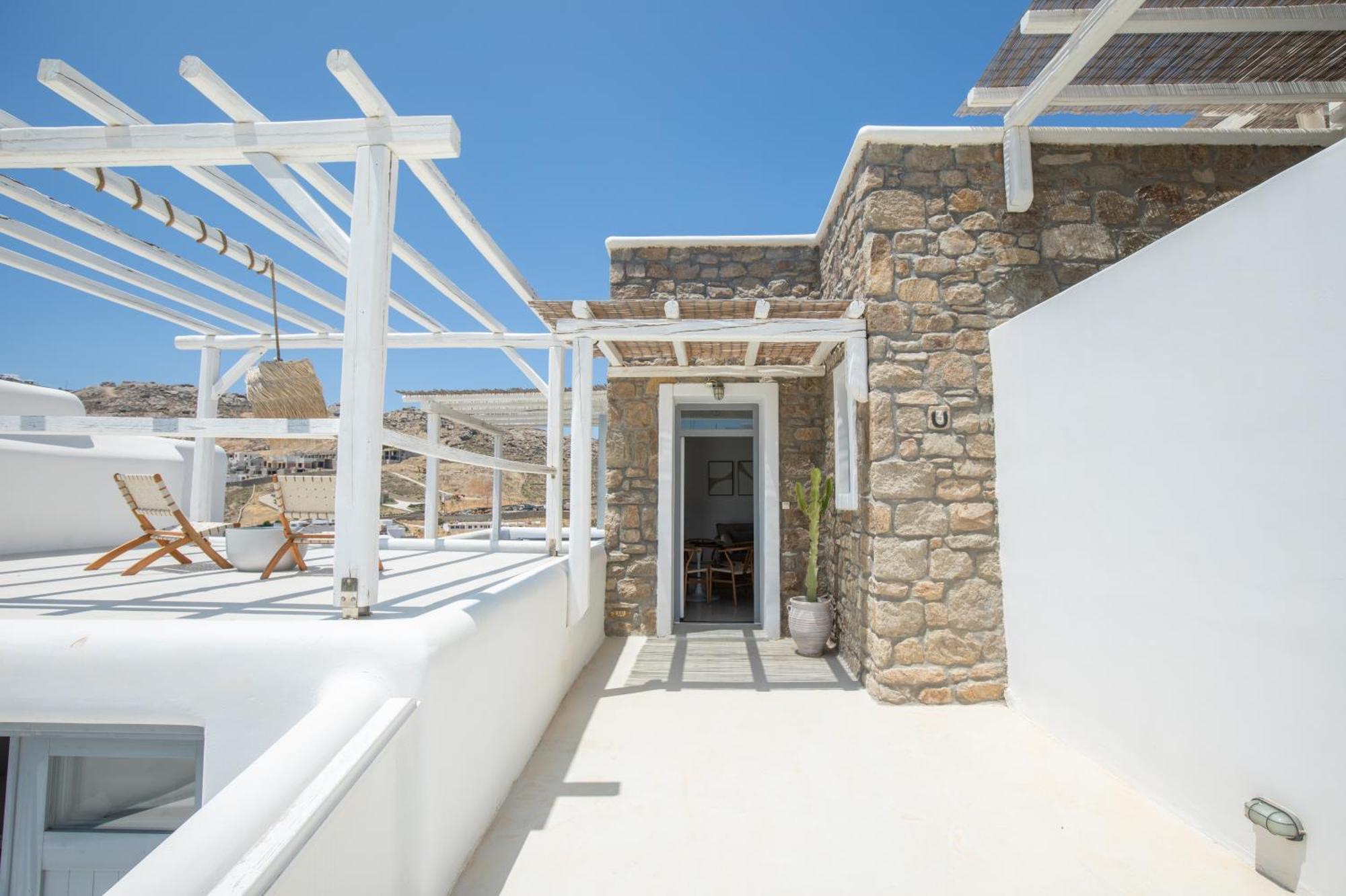 Silver Sands Villa, Kalo Livadi, Mykonos * Kalo Livadi